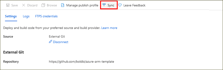 Sync Repository