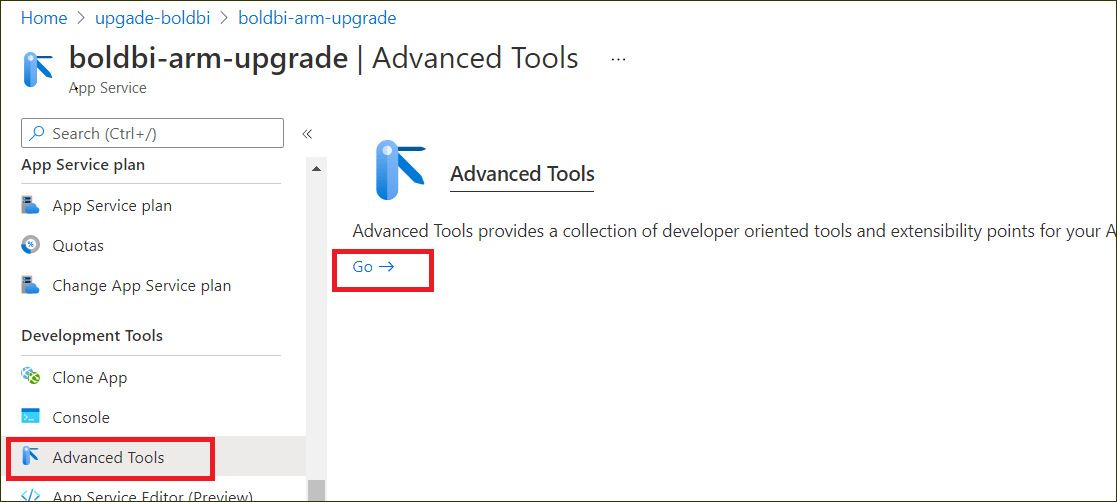 Kudu Console options