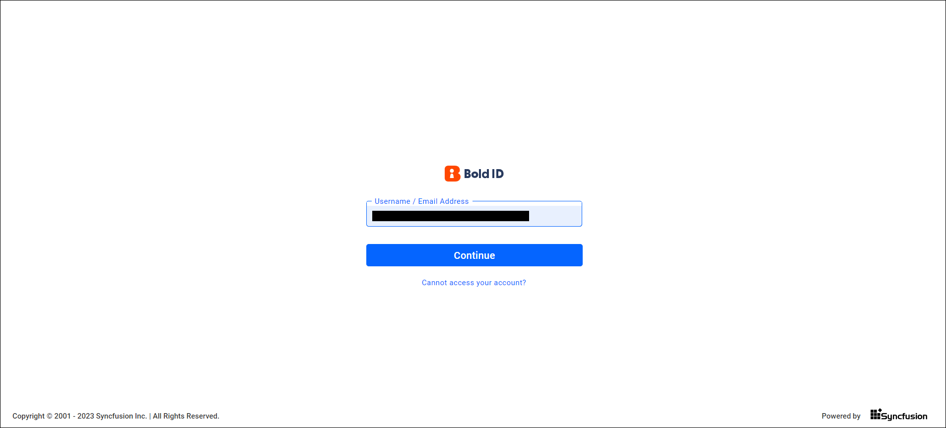 Login Page