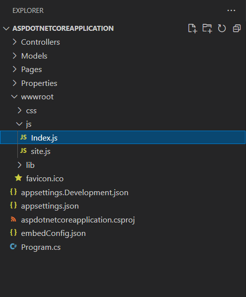 Index.cshtml location 