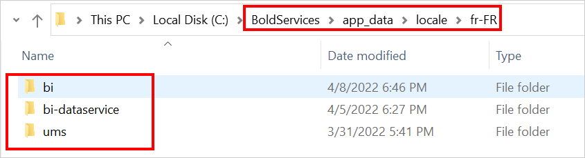 default application folder