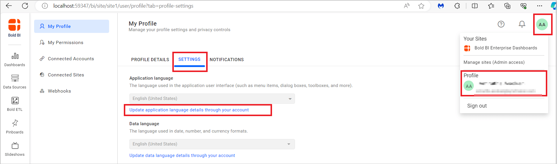 profile-site-setting