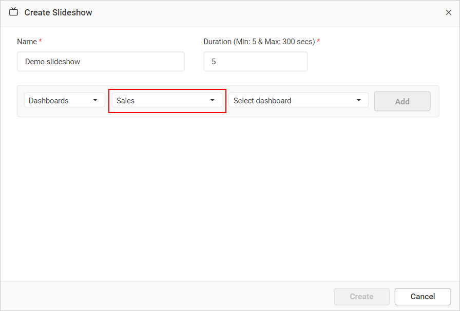 Add Category-Dropdown