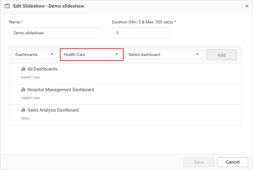 Edit Category-Dropdown