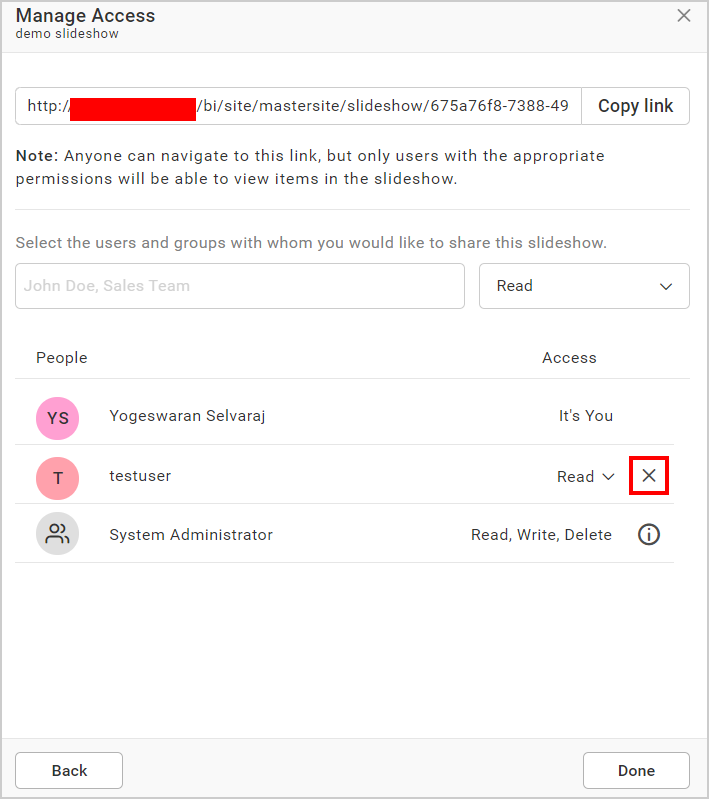 Remove Slideshow Permission