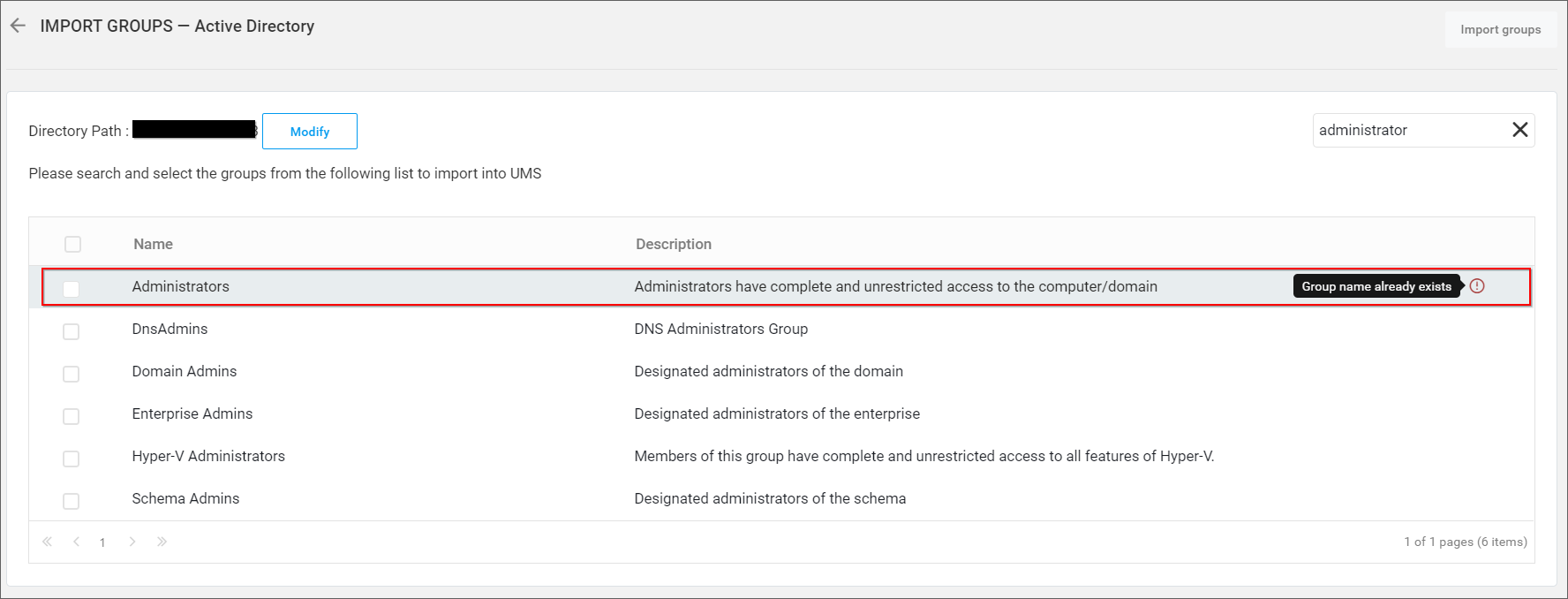 Duplicated Active Directory Groups
