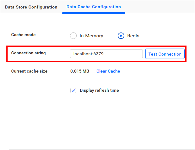 Redis test connection
