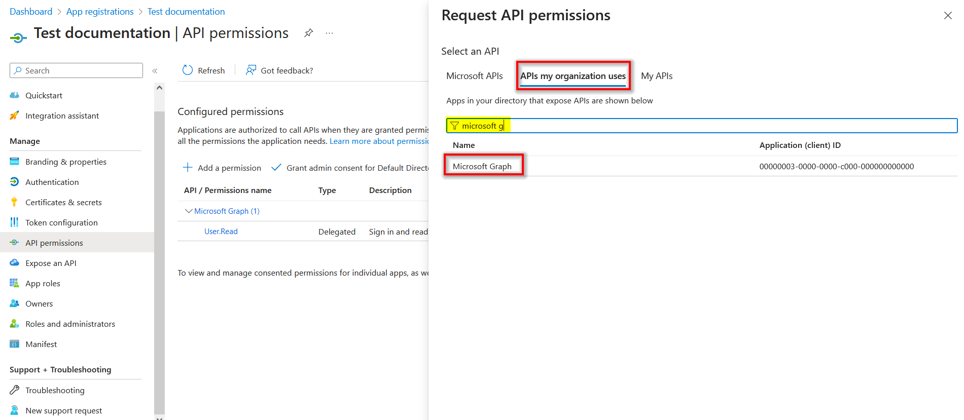 Select api organization uses