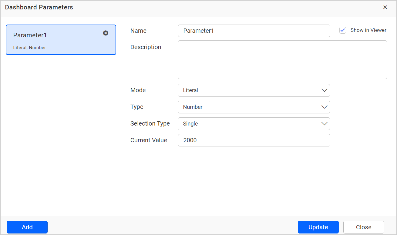 Axis Range Settings Output