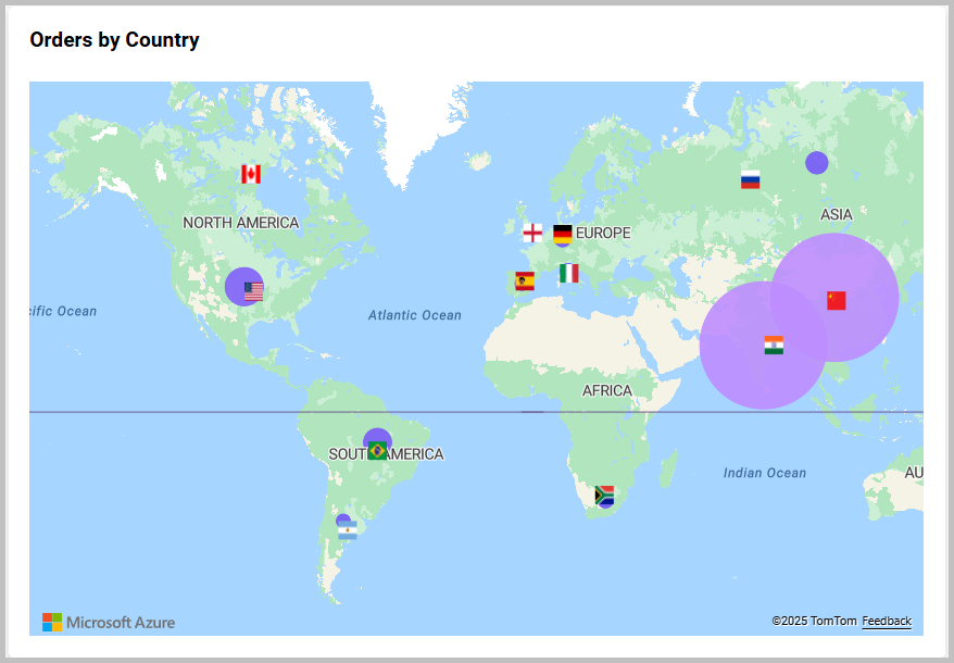 Marker Image customized Azure maps