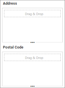 Bing maps address sectons