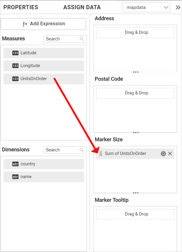 BingMap Marker Size Container
