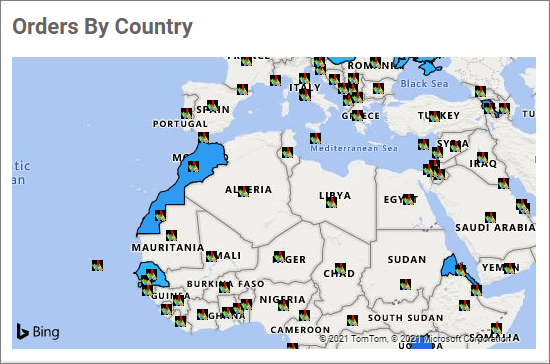 Image customized bing maps