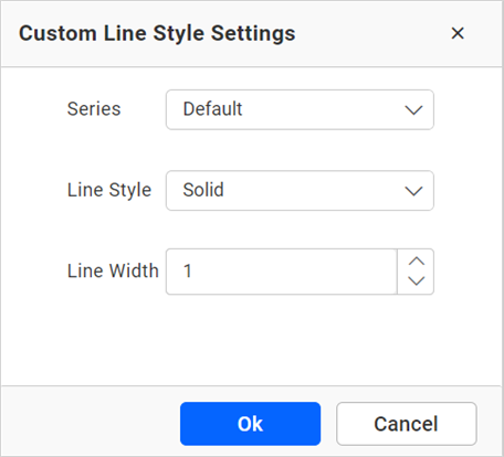 Line Style Settings Dialog