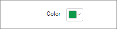 Value label Color Option