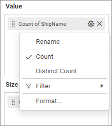 Settings Menu - Dimensions