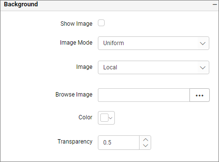 Background Properties
