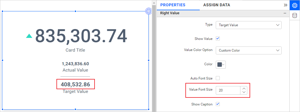 Right Value Properties