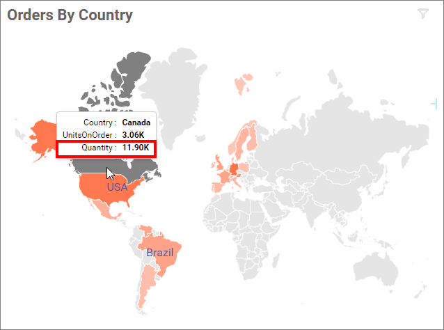 Choropleth map Tooltip data
