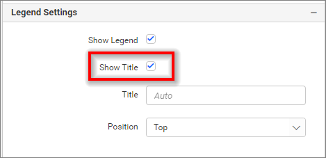 Show Legend Title