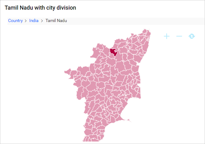drilldown shape file