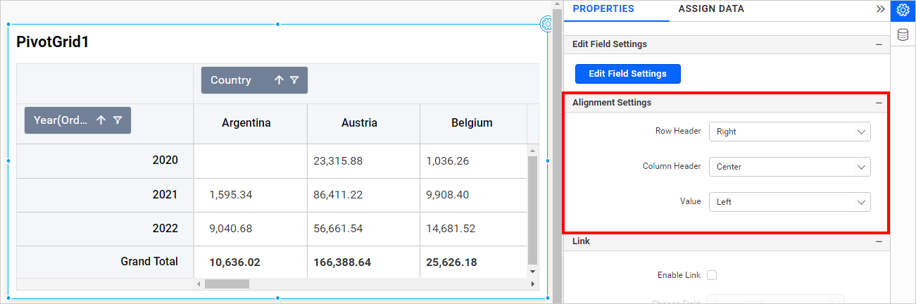 pivot-alignment-settings