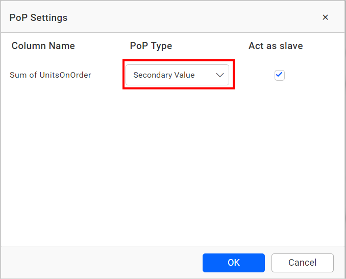 Grid default pop settings  update for period over period