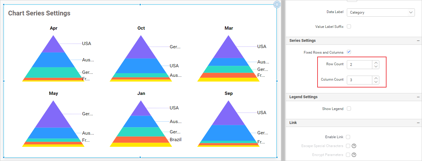 Pyramid Series Settings