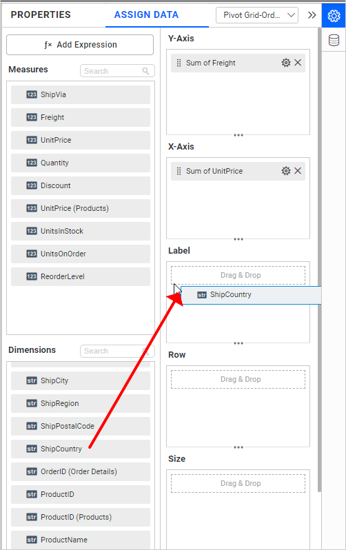 Adding Label section