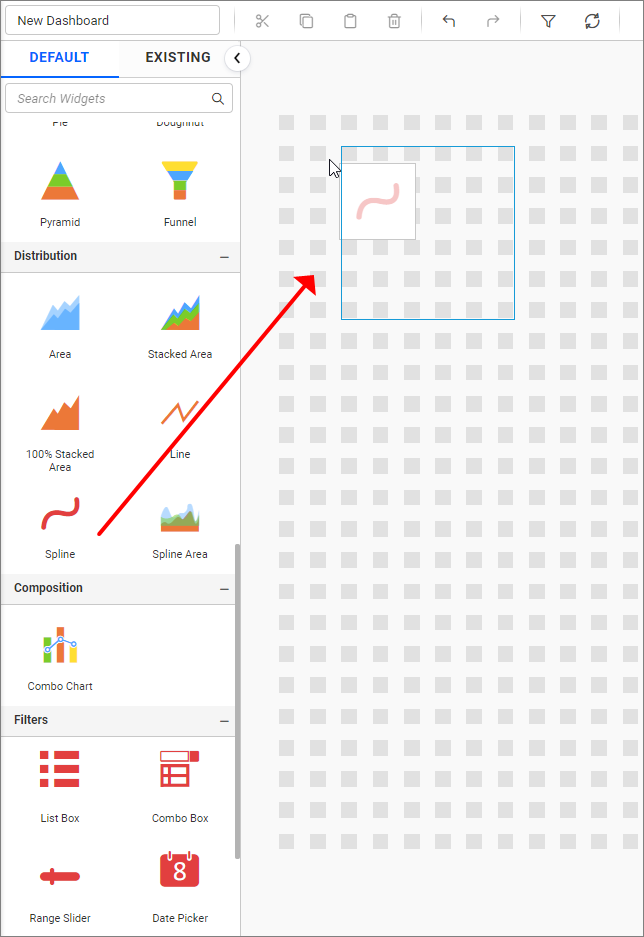Configure the table data