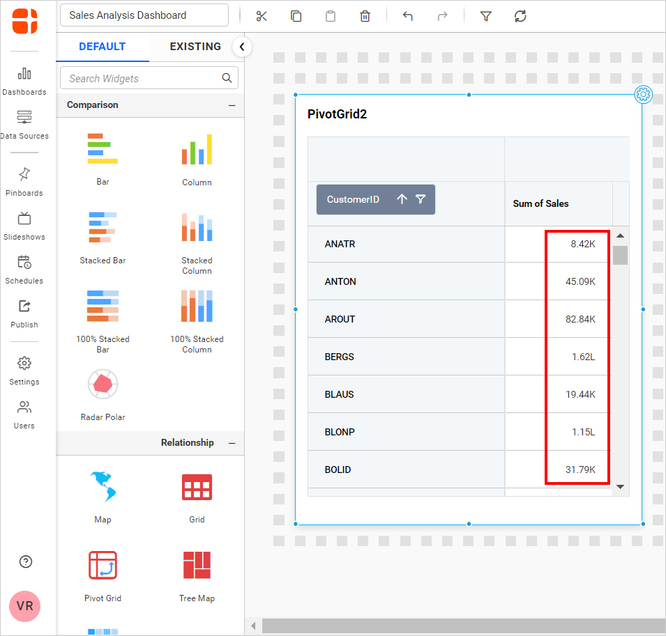 Auto enable Lakhs and Crores