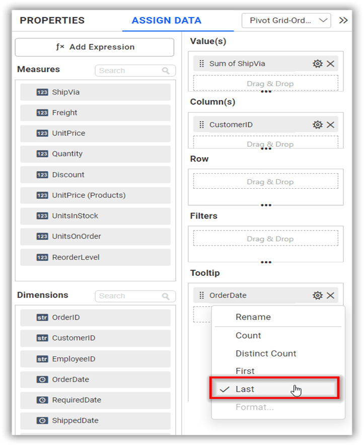 Last Settings Option