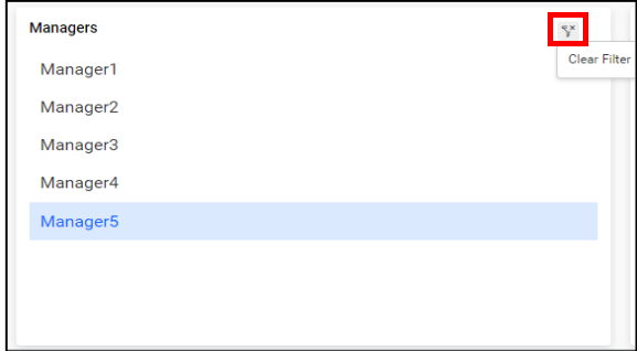 Remove Widget Filter