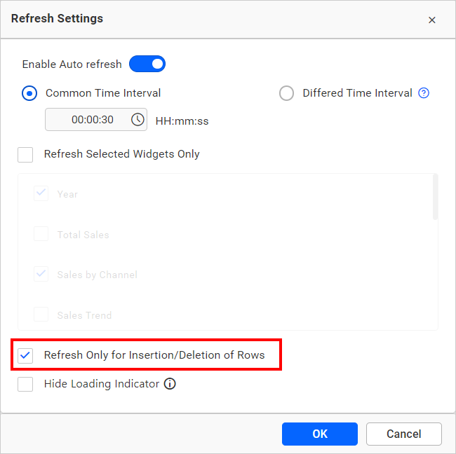 Insert or delete rows