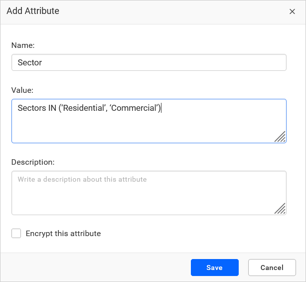 Use custom attribute for user Christ