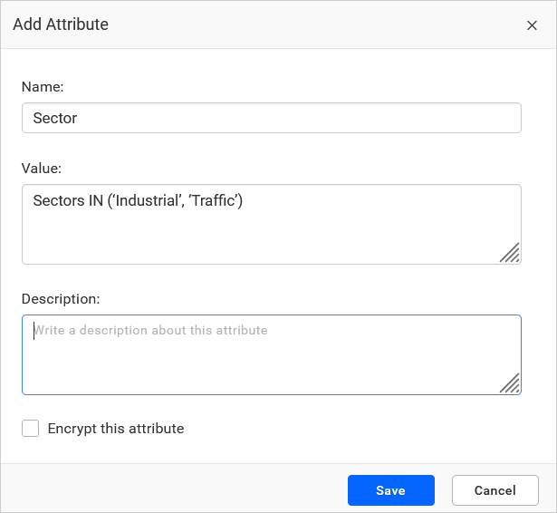 Use custom attribute for user James