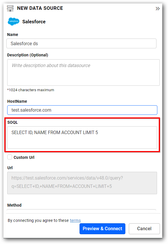Salesforce Connection