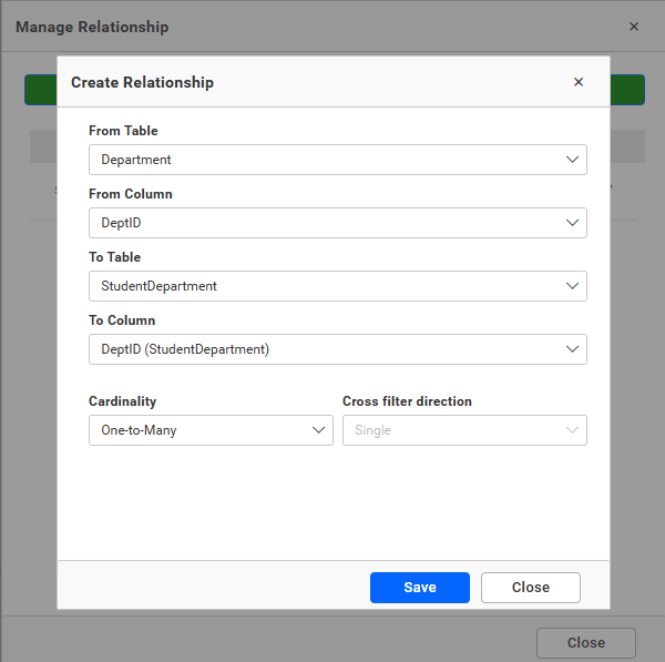 Relation Bridge table 2